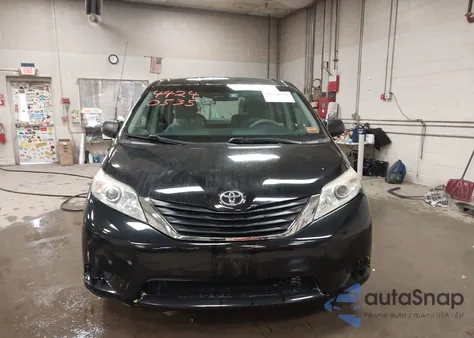 2014 Toyota Sienna L V6 7 Passenger from USA, damaged, VIN 5TDZK3DC9ES482561